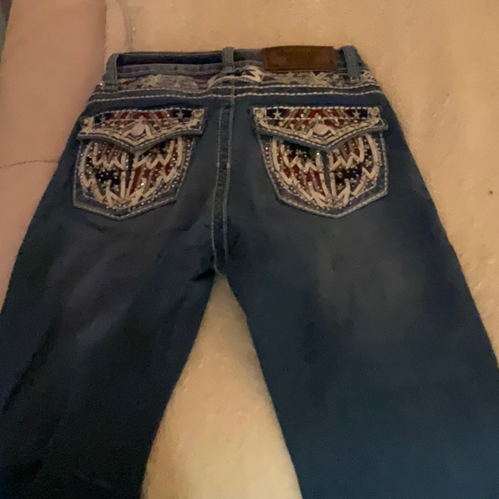 Women's Blue Boot Cut Jeans